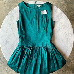 NWT Crewcuts Girls Size 16 Emerald Green Dress ✨